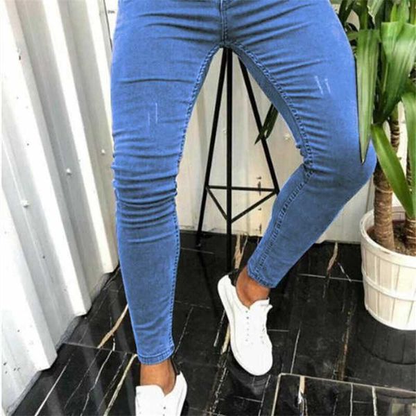 men's jeans mens skinny ripped jeans slim scarification blue denim pencil pants street hip hop denim trousers fashion cowboy clothing
men's jeans mens skinny ripped jeans slim scarification blue denim pencil pants street hip hop denim trousers fashion cowboy clothing