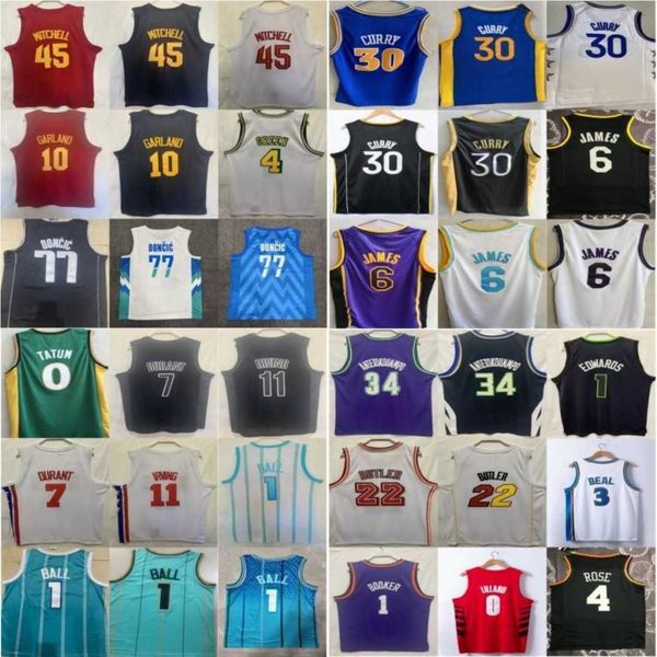 2022-23 new season basketball 30 stephen james curry jerseys luka 7 chet holmgren 77 doncic ja 12 morant 10 darius garland donovan 45 mitche, Black;red
2022-23 new season basketball 30 stephen james curry jerseys luka 7 chet holmgren 77 doncic ja 12 morant 10 darius garland donovan 45 mitche, Black;red