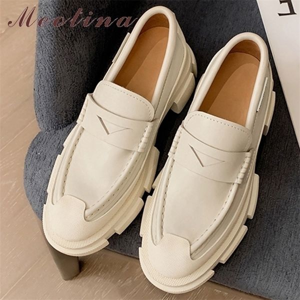dress shoes meotina women loafers genuine leather thick heels pumps round toe causal med heel ladies footwear spring autumn black 42 220923
dress shoes meotina women loafers genuine leather thick heels pumps round toe causal med heel ladies footwear spring autumn black 42 220923