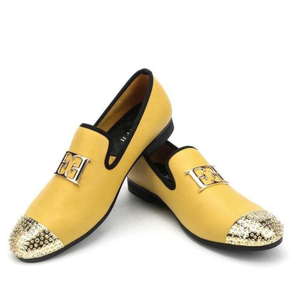 new white color men leather shoes men's loafers with gold toe and metal party wedding zapatos hombre a3, Black
new white color men leather shoes men's loafers with gold toe and metal party wedding zapatos hombre a3, Black