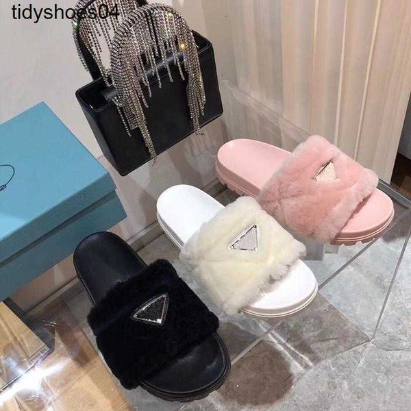 triangle prads label family one line woolen slippers women's 2022 new type anti slip woolen shoes for external wear flat bottomed versa, Black
triangle prads label family one line woolen slippers women's 2022 new type anti slip woolen shoes for external wear flat bottomed versa, Black