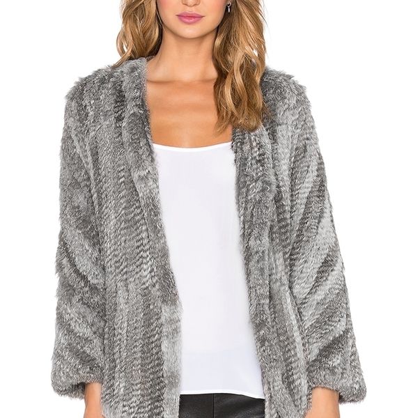 women s fur faux design knitted knit real rabbit fur coat over jacket women s winter thick warm genuine 220926, Black
women s fur faux design knitted knit real rabbit fur coat over jacket women s winter thick warm genuine 220926, Black