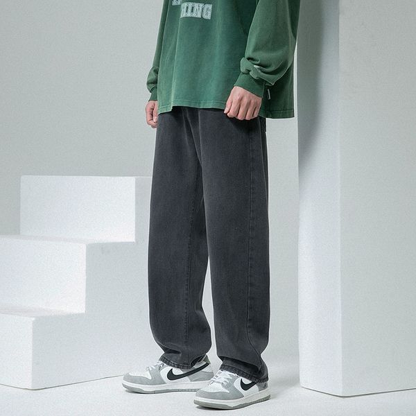 men's jeans casual baggy straight loose autumn wide leg fashion classic harajuku trousers male streetwear 220927, Blue
men's jeans casual baggy straight loose autumn wide leg fashion classic harajuku trousers male streetwear 220927, Blue