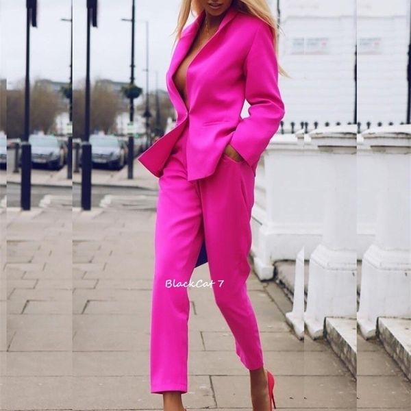 women's suits blazers formal pink single breasted fashion office lady women's suit costumes for work slim casual women's offi, White;black
women's suits blazers formal pink single breasted fashion office lady women's suit costumes for work slim casual women's offi, White;black
