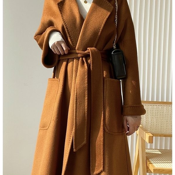 womens fur faux caramel labbro100% cashmere doublesided water ripple coat womens highend luxury midlength hepburn women 220927, Black
womens fur faux caramel labbro100% cashmere doublesided water ripple coat womens highend luxury midlength hepburn women 220927, Black