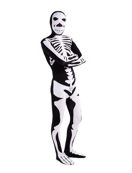 halloween cosplay ghost day party costumes catsuit printing lycar black bodysuit horror skull stage performance clothes costume
halloween cosplay ghost day party costumes catsuit printing lycar black bodysuit horror skull stage performance clothes costume