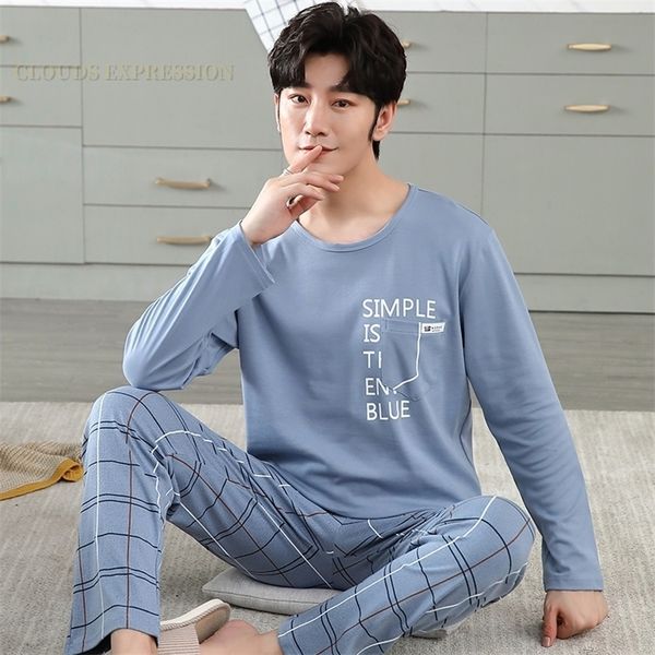 men's sleepwear brand autumn men's cotton pajamas letter striped sleepwear cartoon pajama sets casual lounge suits pyjamas plus si, Black;brown
men's sleepwear brand autumn men's cotton pajamas letter striped sleepwear cartoon pajama sets casual lounge suits pyjamas plus si, Black;brown