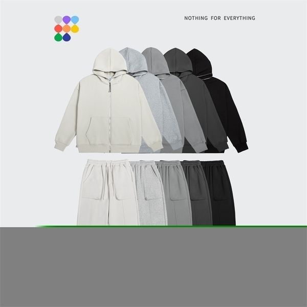 men's tracksuits inflation zip up hoodies set men oversized two pieces set winter thick fleece casual tracksuit couple zipper sweatsuit, Gray
men's tracksuits inflation zip up hoodies set men oversized two pieces set winter thick fleece casual tracksuit couple zipper sweatsuit, Gray
