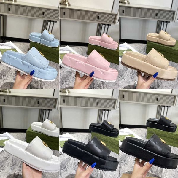 luxury buckle g designer wedge slippers sandals thick 5cm dress shoes women & men flat platform embroidered rubber lambskin leather slides w, Black
luxury buckle g designer wedge slippers sandals thick 5cm dress shoes women & men flat platform embroidered rubber lambskin leather slides w, Black