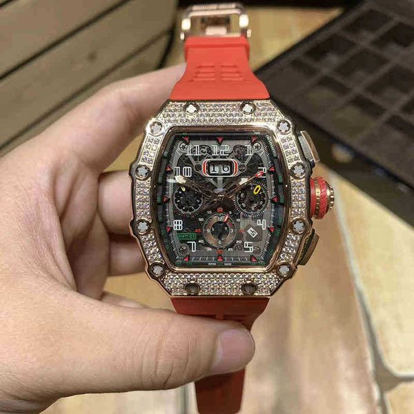 watches wristwatch designer luxury mens mechanical watch richa milles business leisure rm11-03 fully automatic mei gold full diamond tape fa, Slivery;golden
watches wristwatch designer luxury mens mechanical watch richa milles business leisure rm11-03 fully automatic mei gold full diamond tape fa, Slivery;golden