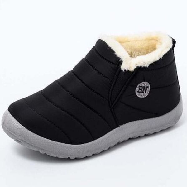 women's warm shoes shoe snow platform boots cotton fabric waterproof non-slip fur women boots winter female trainer botas mujer, Black
women's warm shoes shoe snow platform boots cotton fabric waterproof non-slip fur women boots winter female trainer botas mujer, Black