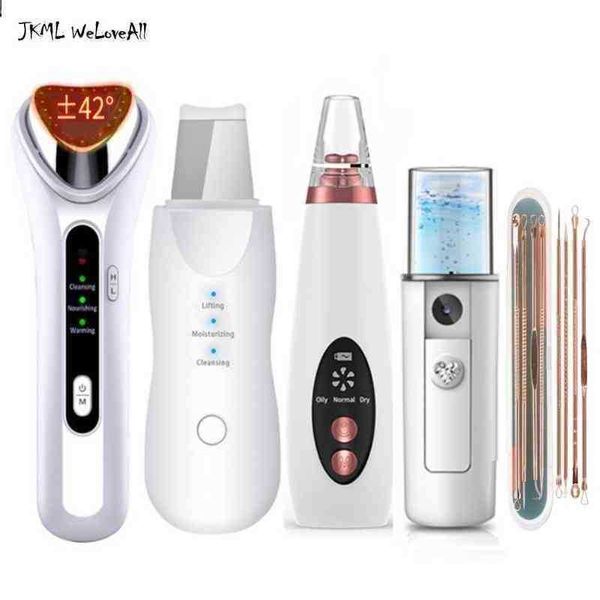 ion vibration heating beauty instrument ultrasonic skin scrubber blackhead remover electric pore cleaner nano spray face steamer 220516
ion vibration heating beauty instrument ultrasonic skin scrubber blackhead remover electric pore cleaner nano spray face steamer 220516