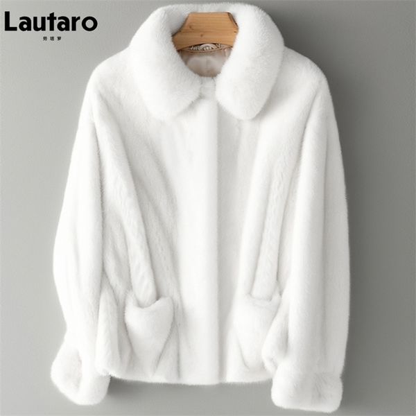 womens jackets lautaro winter short white thick warm faux mink fur coat women pockets runway luxury fluffy furry jacket korean fashion 22092, Black;brown
womens jackets lautaro winter short white thick warm faux mink fur coat women pockets runway luxury fluffy furry jacket korean fashion 22092, Black;brown