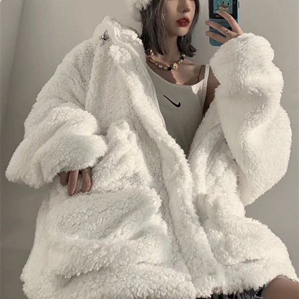 womens jackets lautaro winter white oversized thick warm fuzzy faux fur coat women with many pockets zipper cute fluffy sherpa jacket with h, Black;brown
womens jackets lautaro winter white oversized thick warm fuzzy faux fur coat women with many pockets zipper cute fluffy sherpa jacket with h, Black;brown