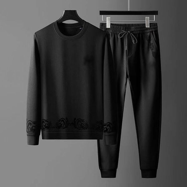 men s tracksuits autumn and winter products european american men s casual sports fashion trend long sleeved trousers two piece 220926, Gray
men s tracksuits autumn and winter products european american men s casual sports fashion trend long sleeved trousers two piece 220926, Gray