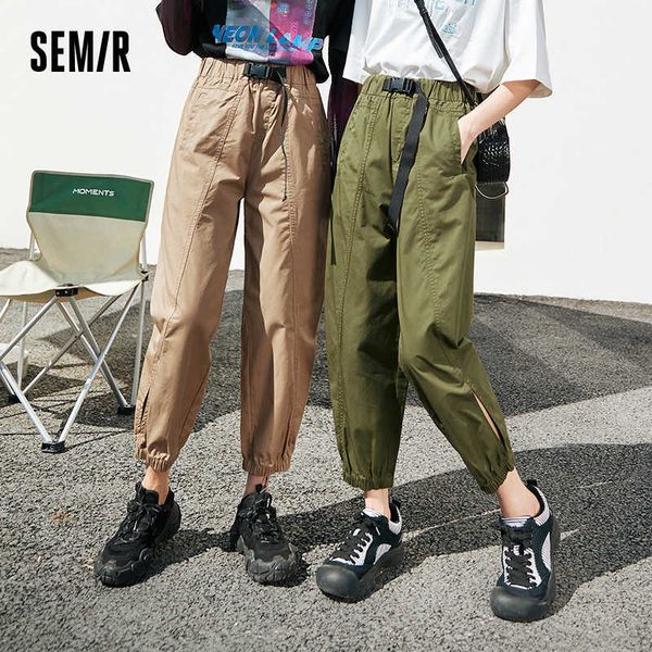 women's pants capris semir casual trousers women loose fashion trend tooling pants 2021 summer new cotton solid trousers for woman t220, Black;white
women's pants capris semir casual trousers women loose fashion trend tooling pants 2021 summer new cotton solid trousers for woman t220, Black;white