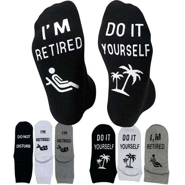 women men's stockings do not disturb do it yourself i retired happy funny socks, Pink;yellow
women men's stockings do not disturb do it yourself i retired happy funny socks, Pink;yellow