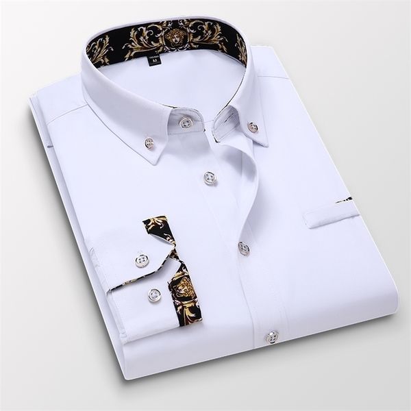 men's casual shirts men's clothing arrival men shirt fashion causal long sleeved male dress social business brand shirt soft weedi, White;black
men's casual shirts men's clothing arrival men shirt fashion causal long sleeved male dress social business brand shirt soft weedi, White;black