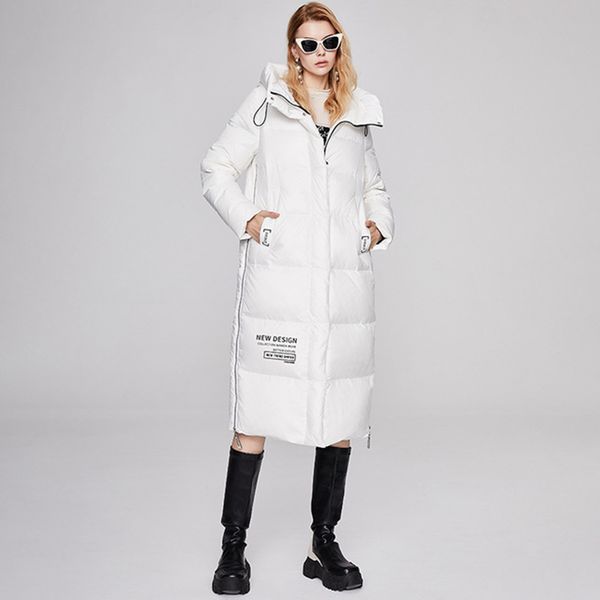 winter womens down jacket thick and long warm and windproof hooded comfortable loose women coat, Black
winter womens down jacket thick and long warm and windproof hooded comfortable loose women coat, Black