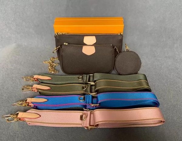 luxurys designers crossbody bag women 3pcs mini pochettes genuine leather designer handbags multi pochette shoulder bags purses with box
luxurys designers crossbody bag women 3pcs mini pochettes genuine leather designer handbags multi pochette shoulder bags purses with box