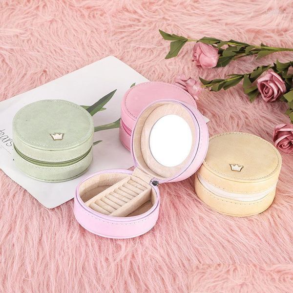 jewelry pouches bags creative cute round makeup box mini leather mirror storage simple portable outdoor jewelry fashion gi dayupshop dhjfr, Pink;blue
jewelry pouches bags creative cute round makeup box mini leather mirror storage simple portable outdoor jewelry fashion gi dayupshop dhjfr, Pink;blue