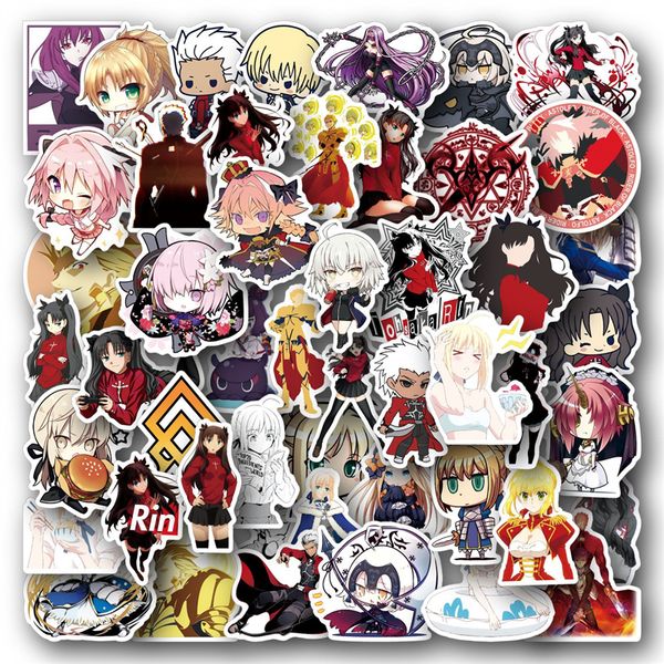 50pcs anime fate stay night stickers game graffiti decals kids classic toys gift diy lapphone fridge car cartoon sticker
50pcs anime fate stay night stickers game graffiti decals kids classic toys gift diy lapphone fridge car cartoon sticker