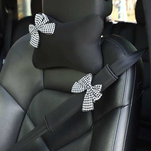 new car seat belt cover shoulder pad headrest neck pillow waist support breathable head rest bow-knot auto interior decor
new car seat belt cover shoulder pad headrest neck pillow waist support breathable head rest bow-knot auto interior decor