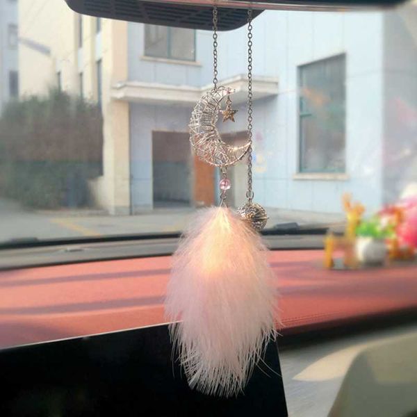 new cute feather car ornaments stars and moon car pendant car rearview mirror pendant birthday gift auto decoraction accessories
new cute feather car ornaments stars and moon car pendant car rearview mirror pendant birthday gift auto decoraction accessories