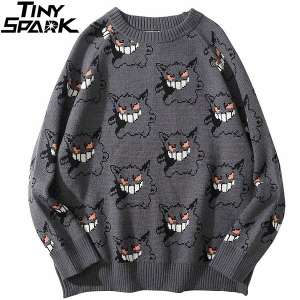 men's sweaters men knitted sweater hip hop streetwear dark style devil print pullover harajuku cotton loose sweater autumn pullover gra, White;black
men's sweaters men knitted sweater hip hop streetwear dark style devil print pullover harajuku cotton loose sweater autumn pullover gra, White;black