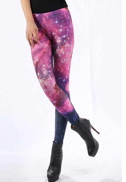 women's leggings pants elastic star print galaxy slim stretch graffiti leggings, Black
women's leggings pants elastic star print galaxy slim stretch graffiti leggings, Black