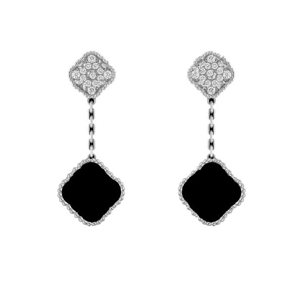 luxury earring chandelier designer earring for women dangles four leaf clover jewlery design stud earrings stainless steel cjewelry earing o, Silver
luxury earring chandelier designer earring for women dangles four leaf clover jewlery design stud earrings stainless steel cjewelry earing o, Silver