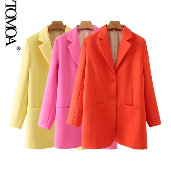 women's jackets kpytomoa women fashion single breasted office wear blazer coat vintage long sleeve patch pockets female outerwear chic, Black;brown
women's jackets kpytomoa women fashion single breasted office wear blazer coat vintage long sleeve patch pockets female outerwear chic, Black;brown