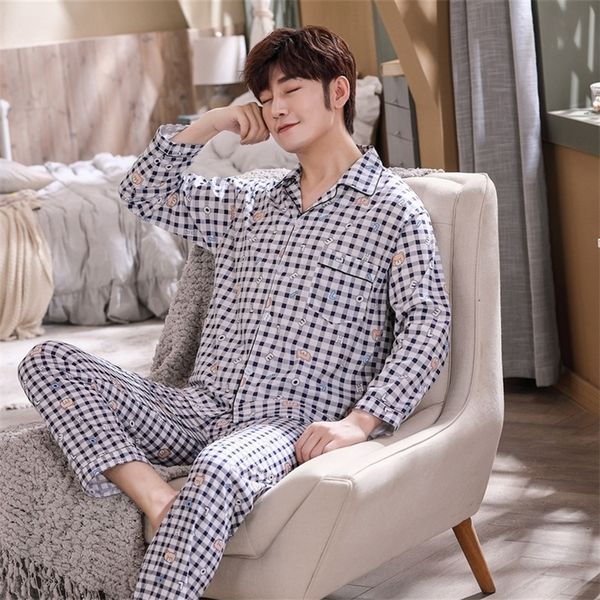 men's sleepwear pajama sets plus size wear sleepwear men's cotton plaid pants jacket doublesided thick home comfort four seasons c, Black;brown
men's sleepwear pajama sets plus size wear sleepwear men's cotton plaid pants jacket doublesided thick home comfort four seasons c, Black;brown