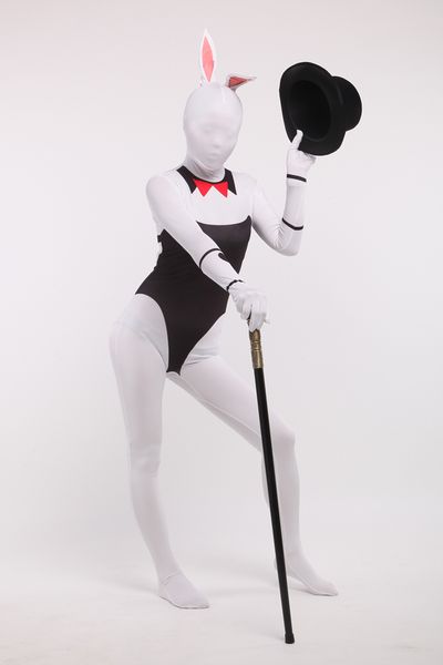animal funny bunny girl cosplay catsuit costume lycar spandex full body zentai suit stage costumes club party jumpsuit, Black
animal funny bunny girl cosplay catsuit costume lycar spandex full body zentai suit stage costumes club party jumpsuit, Black