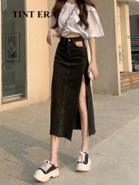 skirts tint era spring summer denim skirt female high waist aline bag hip irregular long skirts womens harajuku clothes goth y2k 220924, Black
skirts tint era spring summer denim skirt female high waist aline bag hip irregular long skirts womens harajuku clothes goth y2k 220924, Black