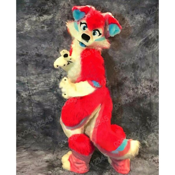 halloween red furry husky dog mascot costumes christmas party dress cartoon character carnival advertising birthday party costume outfit, Red;yellow
halloween red furry husky dog mascot costumes christmas party dress cartoon character carnival advertising birthday party costume outfit, Red;yellow