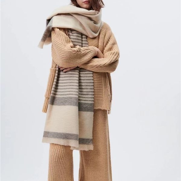 scarves winter scarf women cashmere warm pashmina beige stripes foulard female scarves wraps thick soft bufanda tassels shawl long stole 220, Blue;gray
scarves winter scarf women cashmere warm pashmina beige stripes foulard female scarves wraps thick soft bufanda tassels shawl long stole 220, Blue;gray