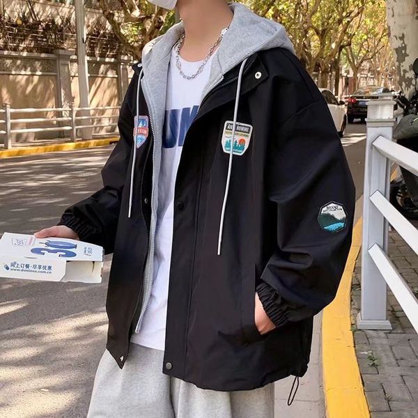 men's jackets for men streetwear baseball uniform oversized coat autumn winter fashion bomber harajuku coats loose student 220927, Black;brown
men's jackets for men streetwear baseball uniform oversized coat autumn winter fashion bomber harajuku coats loose student 220927, Black;brown