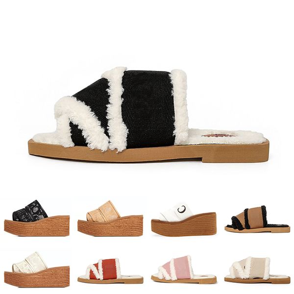 black white fur designer slippers flats canvas rubber shoes women slides fashion luxury inddoor pools outdoor beach sliders platform straw s
black white fur designer slippers flats canvas rubber shoes women slides fashion luxury inddoor pools outdoor beach sliders platform straw s