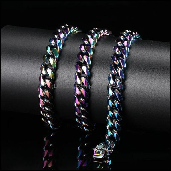 chains chains 16"-26" mticolor 316l stainless steel round cuban link chain chokers necklaces for men hip hop rock jewelry jewelsho, Silver
chains chains 16"-26" mticolor 316l stainless steel round cuban link chain chokers necklaces for men hip hop rock jewelry jewelsho, Silver