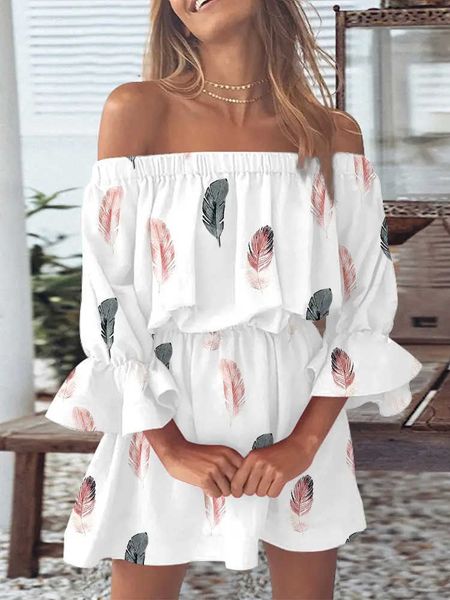 casual dresses off shoulder women chiffon floral beach dress fashion elegant long sleeve party dress 2022 summer casual boho mini dresses t2, Black;gray
casual dresses off shoulder women chiffon floral beach dress fashion elegant long sleeve party dress 2022 summer casual boho mini dresses t2, Black;gray