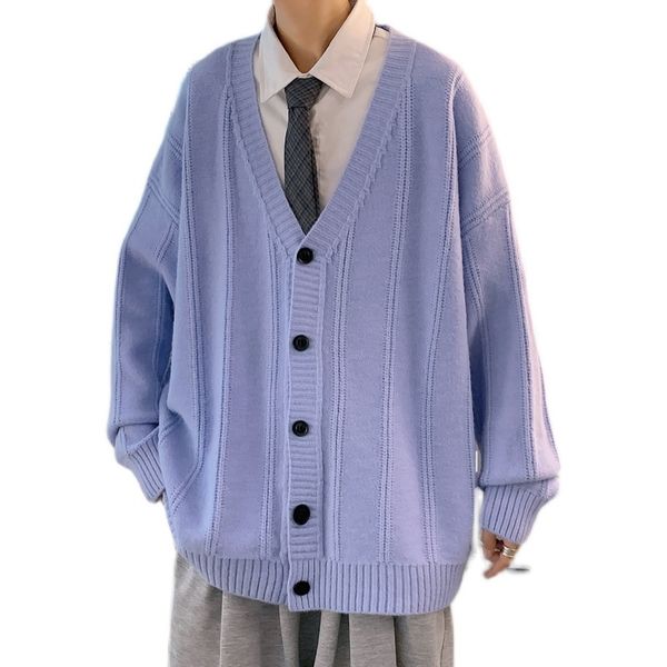 men's sweaters men cardigan autumn male outwear mens v neck argyle retro japanese trendy all match casual oversized loose sweater l2209, White;black
men's sweaters men cardigan autumn male outwear mens v neck argyle retro japanese trendy all match casual oversized loose sweater l2209, White;black