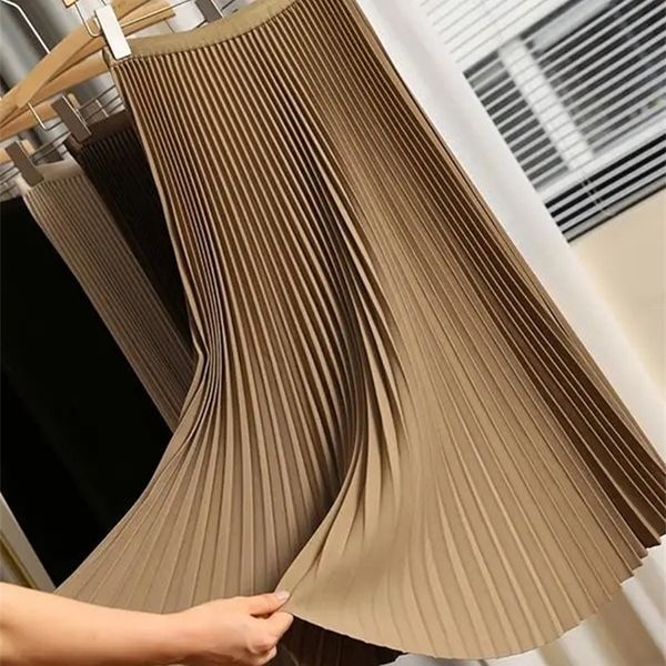 skirts yitimoky long pleated skirts for women spring fall chic elastic band fashion a line elegant office ladies luxury midi skirt 220924, Black
skirts yitimoky long pleated skirts for women spring fall chic elastic band fashion a line elegant office ladies luxury midi skirt 220924, Black