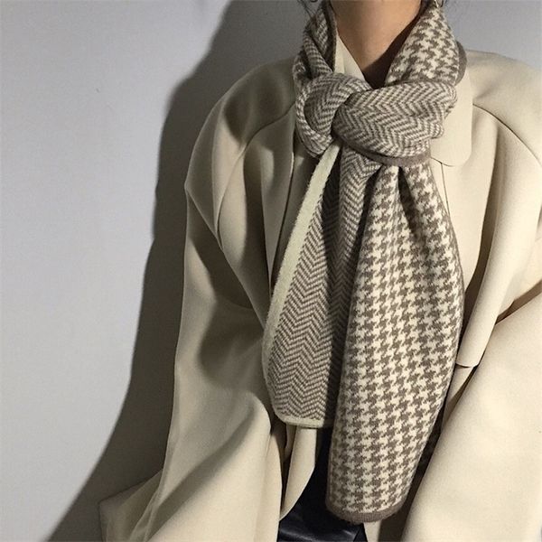 scarves korean fashion scarf for women 2022 winter scarf houndstooth scarves winter plaid womens scarves cashmere scarfs pashmina 220927, Blue;gray
scarves korean fashion scarf for women 2022 winter scarf houndstooth scarves winter plaid womens scarves cashmere scarfs pashmina 220927, Blue;gray