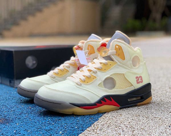 mens basketball shoes 5s jumpman 5 ow x sail fire red muslin black men fashion trainers luxurys designer sneakers with box
mens basketball shoes 5s jumpman 5 ow x sail fire red muslin black men fashion trainers luxurys designer sneakers with box