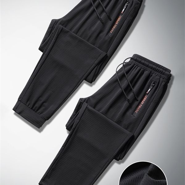 men's pants summer breathable mesh black sweatpants men joggers sportswear baggy trousers male casual track plus size 7xl 8xl 9xl 22092
men's pants summer breathable mesh black sweatpants men joggers sportswear baggy trousers male casual track plus size 7xl 8xl 9xl 22092
