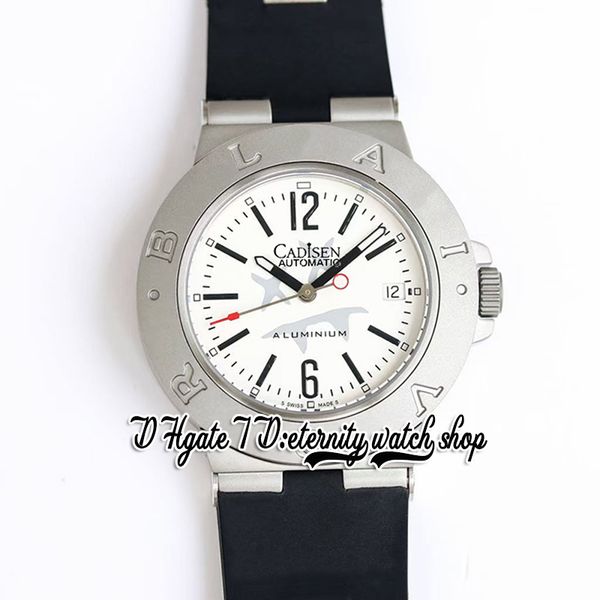 2022 dx103539 aluminium automatic mechanical mens watch 40mm logo letter bezel white dial stick markers stainless steel case rubber strap et, Slivery;brown
2022 dx103539 aluminium automatic mechanical mens watch 40mm logo letter bezel white dial stick markers stainless steel case rubber strap et, Slivery;brown