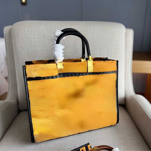 shoulder bags autumn and winter printed tiger canvas tote large capacity tidy commuting handbag computer shopping