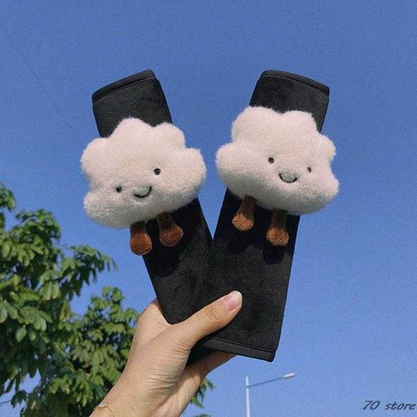 new 2pcs car styling seat belt cover shoulder strap harness cushion cartoon white cloud car seatbelt shoulder pad protector auto
new 2pcs car styling seat belt cover shoulder strap harness cushion cartoon white cloud car seatbelt shoulder pad protector auto