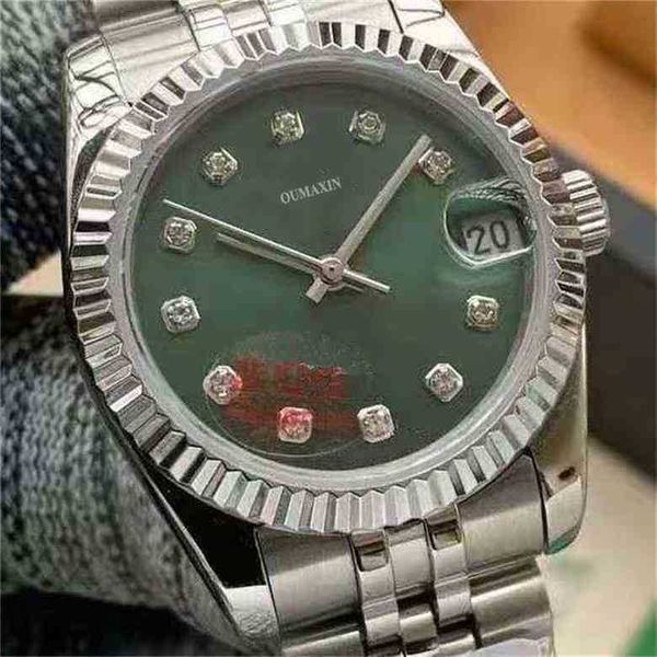 36mm ladies watch automatic mechanical sapphire 316l stainless steel big red dial clock, Slivery;brown
36mm ladies watch automatic mechanical sapphire 316l stainless steel big red dial clock, Slivery;brown